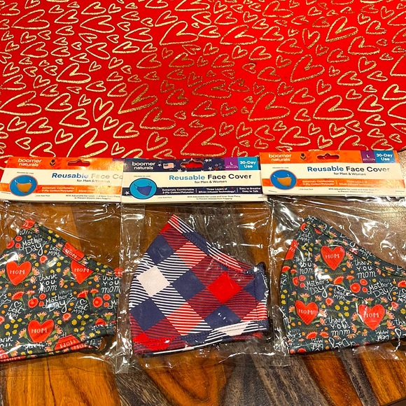 Other - Unisex Reusable 3-Face Cover ( Mask)